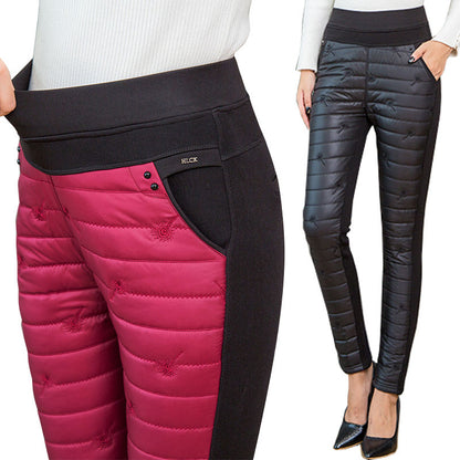 ThermPants - High Waist Winter Down Pants